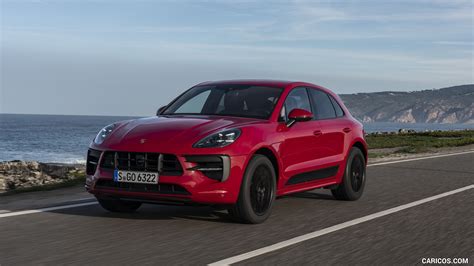 Porsche Macan GTS | 2020MY (Color: Carmine Red) | Front Three-Quarter