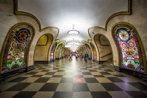 Catch a ride — and some art — at the Moscow subway | The Seattle Times