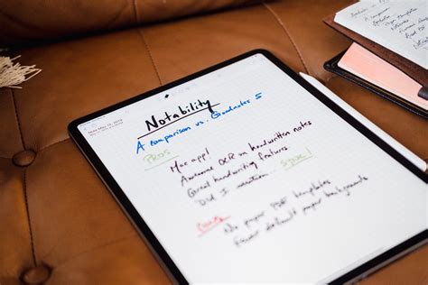 Goodnotes Vs Notability The Best Handwriting Notes Apps For Ipad