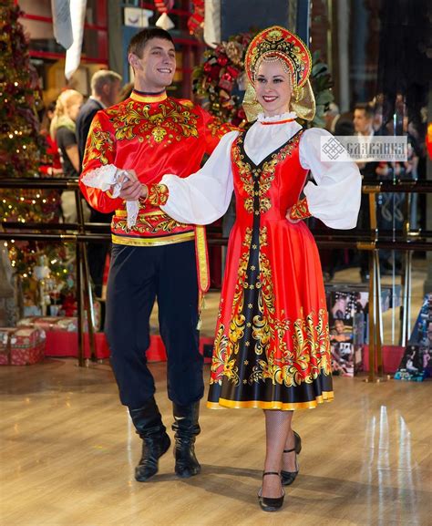 Russian Women Dance Costume Female Stage Dress In Gzhel Etsy Russian