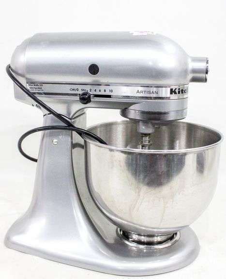 Kitchenaid Ksm Psmc Artisan Series Metallic Chrome Qt Tilt Head