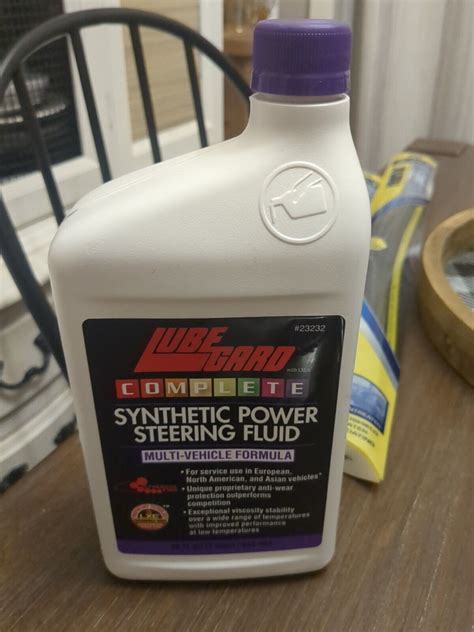 Lubegard 23232 Complete Synthetic Power Steering Fluid 32 Fl Oz EBay