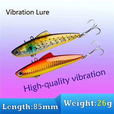 Fishing Lure Mm G Rattlin Wobblers Vibration Artificial Laser Bait