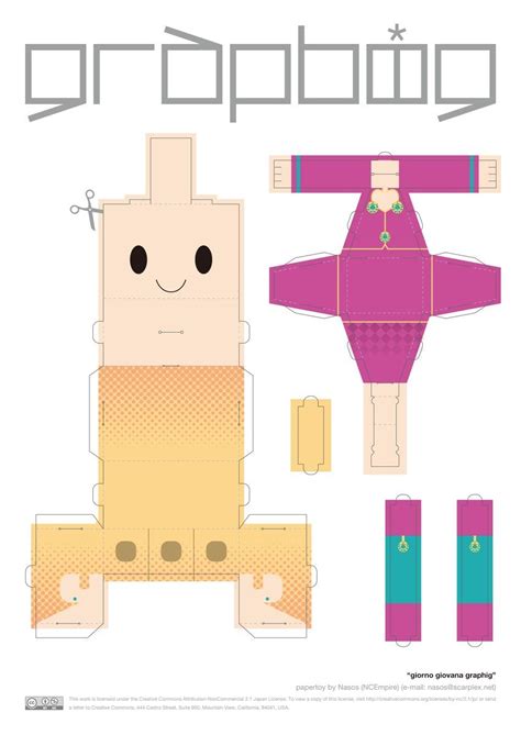 Giorno Giovanna Papercraft Papercraft Templates Paper Crafts Character