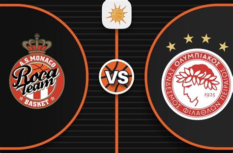 Pronóstico AS Mónaco vs Olympiacos Euroliga 30 11 23