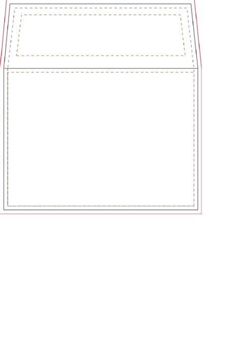 A6 Envelope Template printable pdf download