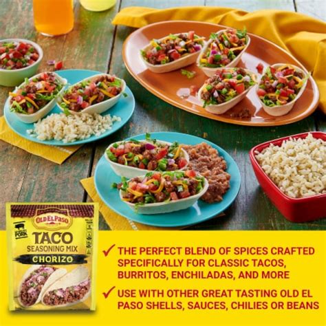 Old El Paso Chorizo Taco Seasoning 0 85 Oz Kroger