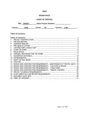 Fillable Online Ftp Dot State Oh Pages Manuals And Contract Documents