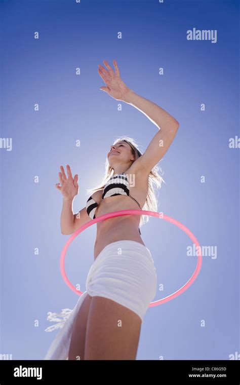 Hula Hoop Woman Bikini Hi Res Stock Photography And Images Alamy