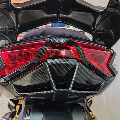 Yamaha Nmax V2 Tail Light Lower Cover Carbon Rear Tail Lamp Garnish