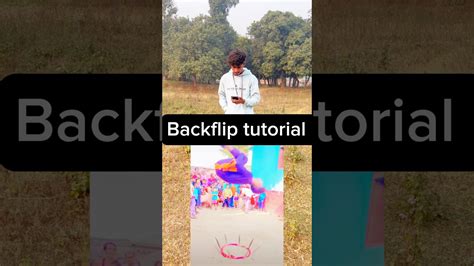 Backflip Tutorial Step By Step Youtube