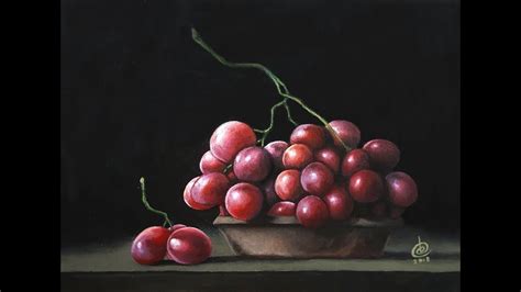 Acrylic Painting Grapes - BEST PAINTING