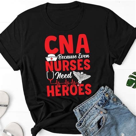 Nurse Cna Because Even Nurses Need Heroes Etsy