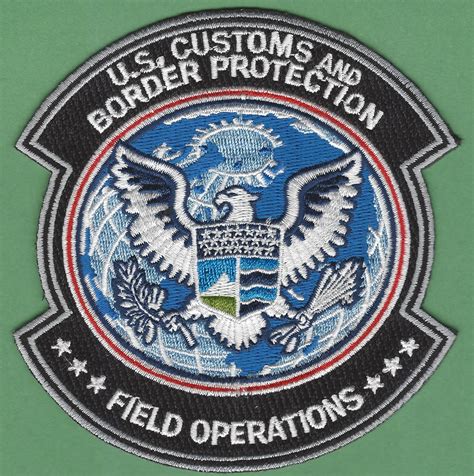 Us Customs And Border Protection Field Operations Patch