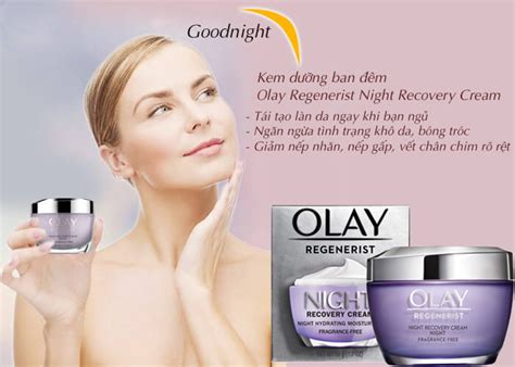 Kem Dưỡng Da Ban Đêm Olay Regenerist Night Firming Cream