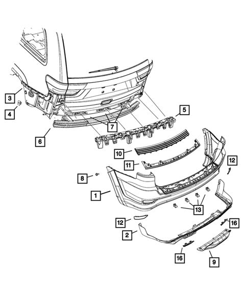 Jeep Grand Cherokee Jeep Grand Cherokee Rear Bumper Tow