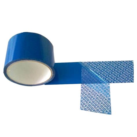 Tamper Evident Safe Custom Void Partial Transfer Security Adhesive Tape