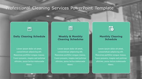 Professional Cleaning Services Powerpoint Template