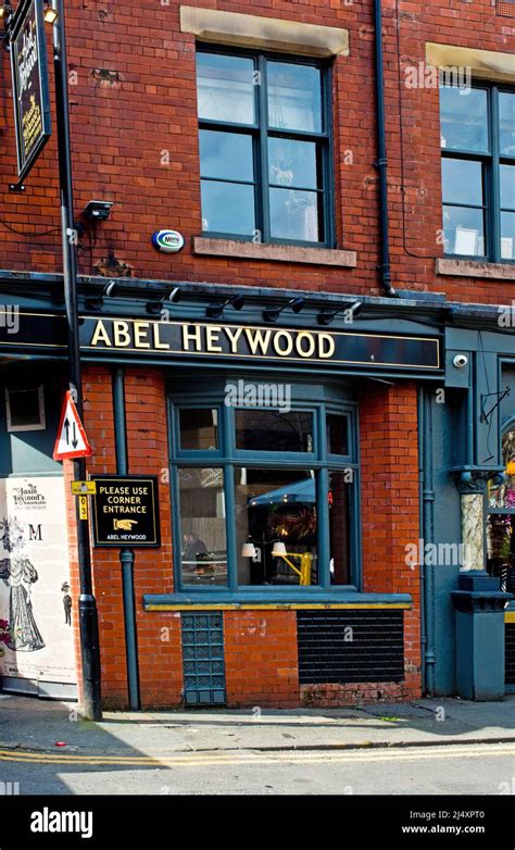 Abel Heywood Pub, Turner Street, Manchester, England Stock Photo - Alamy