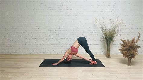 How To Do Revolved Downward Facing Dog Pose Benefits Variations