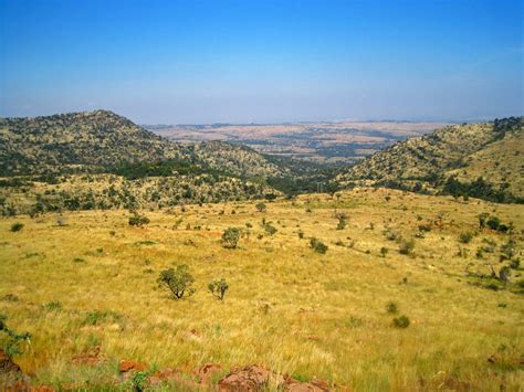 View Of Hills And Distant Mountains Free Stock Photo Public Domain