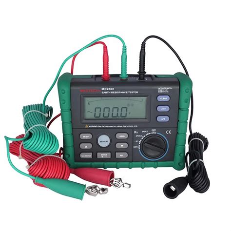 Mastech MS2302 Earth Ground Resistance Tester Digital Megger Insulation