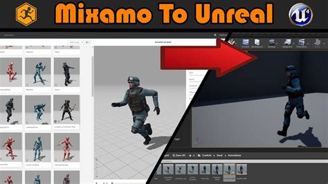 Mixamo Animation To Unreal Engine 4