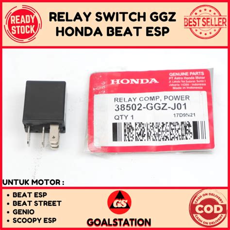 Relay Stater Power Kaki 5 Honda Beat Sporty Beat Street Beat ESP