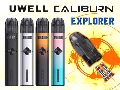 Uwell Caliburn Explorer Pod Kit Vape Shop V Centru Liberce