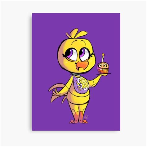 Chica The Chicken Canvas Prints Redbubble