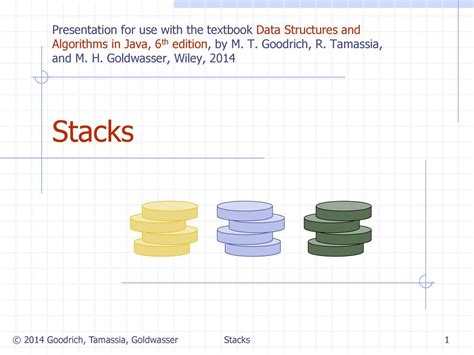 Stacks 5 2 2018 Presentation For Use With The Textbook Data Structures