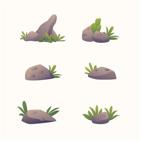 Rocks collection premium vector illustration 25004486 Vector Art at Vecteezy