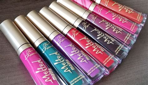 Too Faced Melted Matte Liquid Lipsticks Review Alexandrias Beauty Life