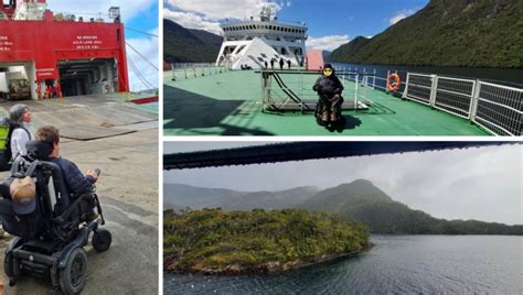 wheelchair accesible patagonia ferry fiords trip chile Corporación