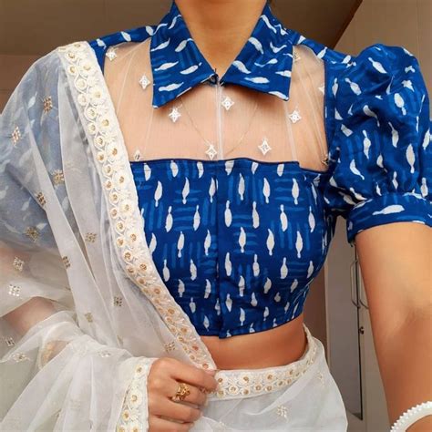 Pin By Kajal Valekar On Blouses Stylish Blouse Design Fashion Blouse