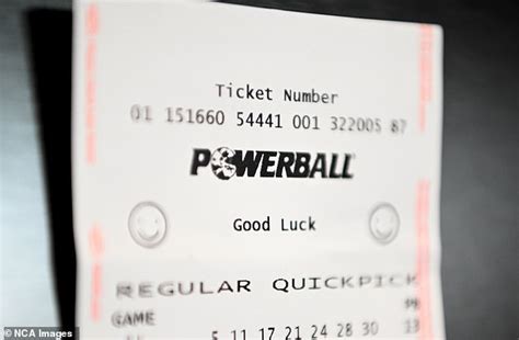 Powerball results: Lucky Australian wins $40million - check your numbers | Daily Mail Online