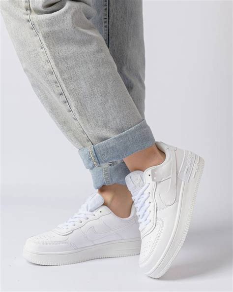 🔥жіночі кросівки Nike Air Force 1 Shadow All White — ціна 1999 грн у каталозі Кросівки Купити