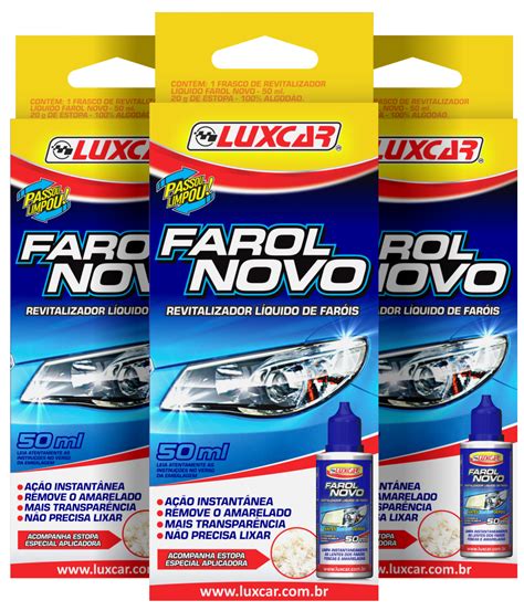 Farol Novo Luxcar Produtos Automotivos