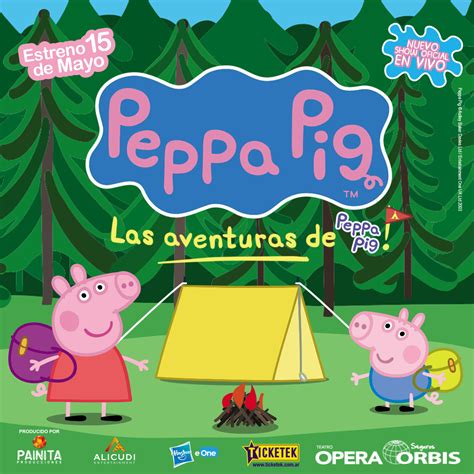 Llega Las Aventuras de Peppa Pig al Teatro Ópera Orbis en Buenos Aires