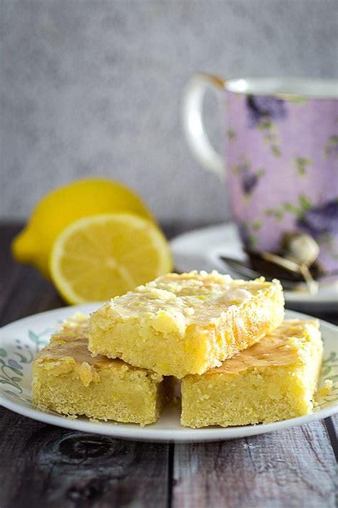 Lemon Brownies And Lemon Glaze Gluten Free Lemon Brownies Just Desserts Baking