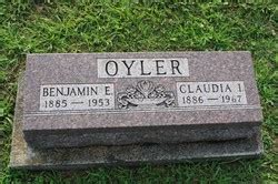 Claudia Ivory Ridenour Oyler M Morial Find A Grave