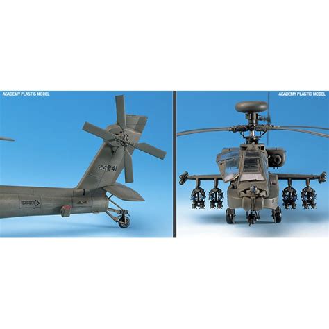 Plastic Helicopter Model AH 64D LONGBOW 1 48 Scientific MHD