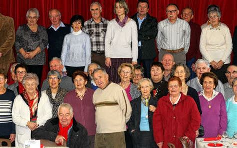 Repas des anciens 65 convives présents Le Télégramme