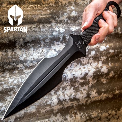 Super Spartan Throwing Dagger With Nylon Sheath Stainless Steel