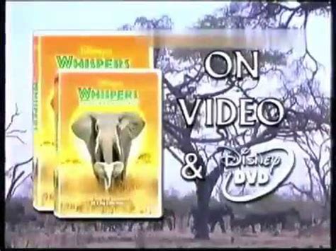 Walt Disney S Whispers An Elephant S Tale Trailer Youtube