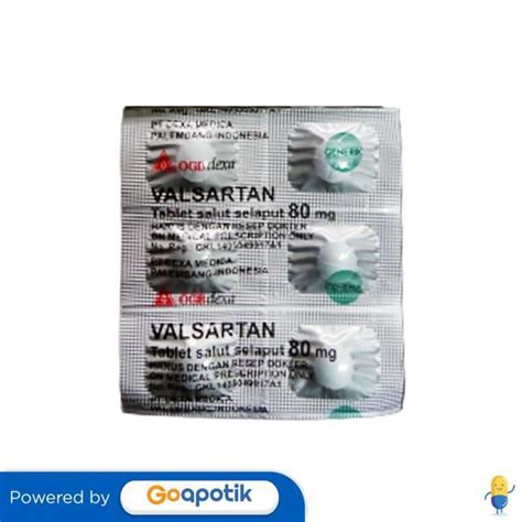 Jual Valsartan Ogb Dexa Medica Mg Strip Tablet Hipertensi Di