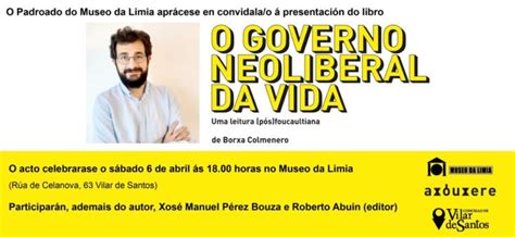 Este S Bado D A No Museo Da Limia Presentaci N Do Libro O Governo