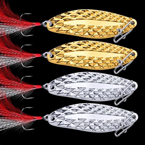 20pcs Lot Spoon Fishing Lure 2 5G 3 5G Metal Bass Baits 3 38cm 3 7cm