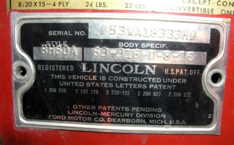 Lincoln Capri Door Coupe With Continental Kit Classic Lincoln