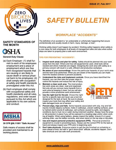 Linkedin Safety Bulletin Issue 27 Feb 2017 By Zero Broken Lives Safety